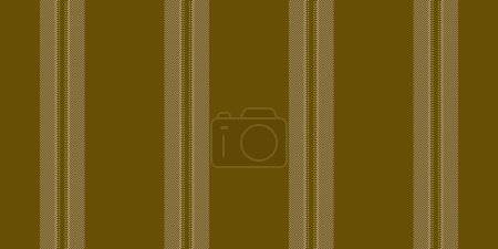 String vector stripe vertical, copy space texture pattern seamless. Pure lines textile background fabric in yellow and amber color.