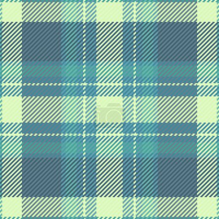 Invitation tartan texture plaid, choice pattern textile background. Identity fabric vector seamless check in cyan and light color.