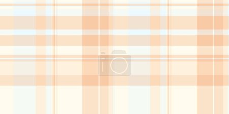 Valentines day background seamless pattern, tough plaid tartan fabric. 50s texture vector textile check in light and bisque color.