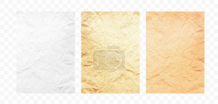 Illustration for Vector paper background texture. in A4 size for design work cover book presentation. brochure layout and  flyers poster template. - Royalty Free Image