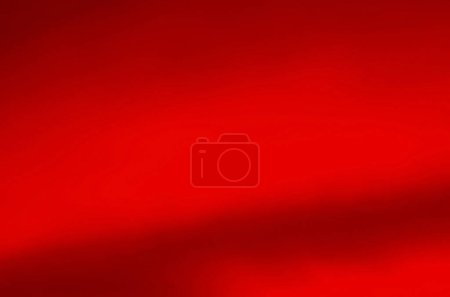Pop Art Surreal Style Stunning Gradient Red Colored Evening Sky