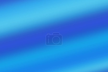 Abstract vibrant color background of gradient blue diagonal stripes