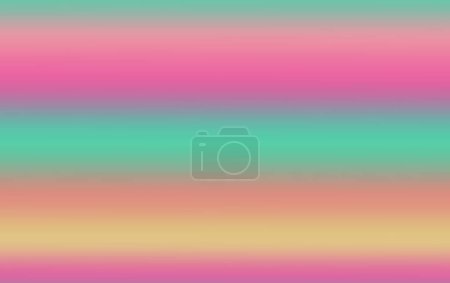 Photo for Gradient pastel colored horizontal stripes for abstract background - Royalty Free Image