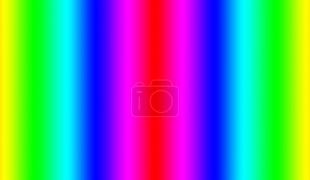 Vivid gradient rainbow color vertical striped abstract background