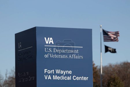 Téléchargez les photos : Ft. Wayne - Vers novembre 2022 : Département américain des Anciens Combattants. L'AV fournit des services de santé aux anciens combattants militaires. - en image libre de droit