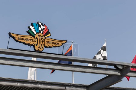 Photo for Indianapolis - Circa May 2023: Indianapolis Motor Speedway Gate One entrance. Hosting the Indy 500 and Brickyard, IMS is The Racing Capital of the World. - Royalty Free Image