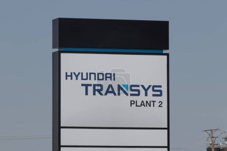 Téléchargez les photos : Championnats - Vers juin 2023 : usine Hyundai Transys. Hyundai Transys est une entreprise mondiale de fabrication de systèmes de pièces automobiles. - en image libre de droit