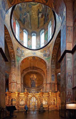 Téléchargez les photos : Intérieur de la cathédrale Sainte-Sophie de Kiev, Ukraine - en image libre de droit