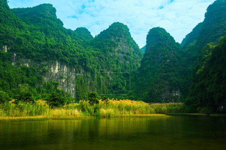 Photo for Trang An scenic lanscape, Vietnam - Royalty Free Image