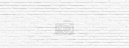 Photo for White brick wall texture background - Royalty Free Image