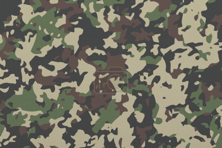 Camouflage-Muster Tuch Textur Hintergrund