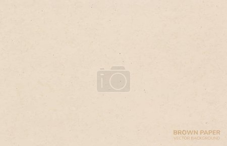 Illustration for Brown paper texture background. Vector illustration eps 10 - Royalty Free Image
