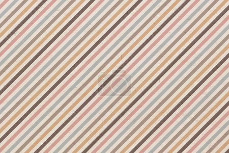 Brown, pink and blue diagonal stripes pattern background