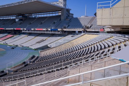 Photo for A view of Olimpic Stadium  in Barcelona, Spain - Royalty Free Image