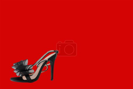 Photo for High heel sexy  shoes  on background - Royalty Free Image