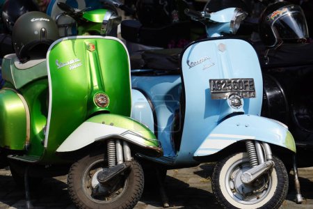 Photo for Various scooter on panjalu scooter fest - Royalty Free Image