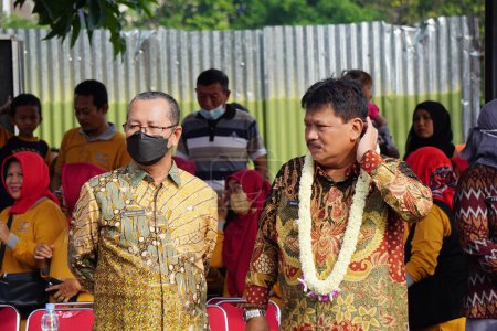 Téléchargez les photos : Marhaen Djumadi, Plt. Régent de Nganjuk, Java oriental Indonésie - en image libre de droit