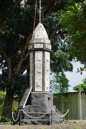 Photo for Potlot Monument (Pencil Monument). called the Potlot Monument because most of the fighters are 14-16 years old - Royalty Free Image