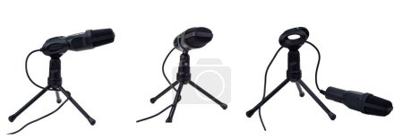 Photo for Microphone(with clipping path) - Royalty Free Image