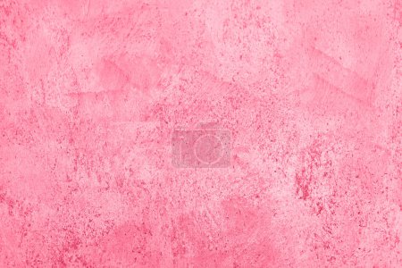 Viva Meganta tonique rouge magentapainé mur en béton stuc texture fond, intérieur intérieur de la maison compartiment salon décoration. Couleur tendance de l'année 2023. Modèle de couleur de mode