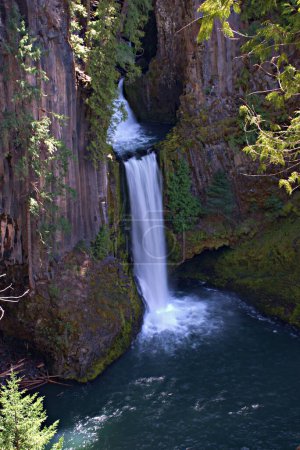 Foto de Toketee Falls 1, Idleyld Park, Oregon - Imagen libre de derechos