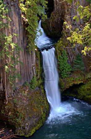 Foto de Toketee Falls 2, Idleyld Park, Oregon - Imagen libre de derechos