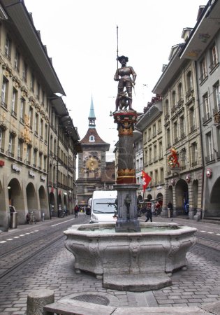 Foto de Bern, Switzerland: Federal Palace headquarters of the Swiss Confederation - Imagen libre de derechos