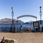 Menaggio Italy - March 10, 2017: historic village on the edge of Lake Como
