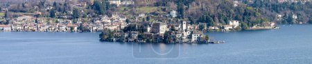 Orta San Giulio, Italy: a village located halfway along the eastern shore of Lake Orta
