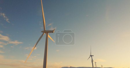 Wind Guardians of Narvik: The Sentinels of Sustainable Power. High quality 4k footage