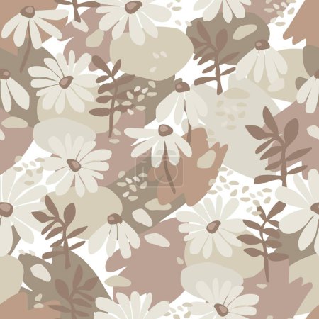 Foto de Beautiful seamless floral pattern for background - Imagen libre de derechos