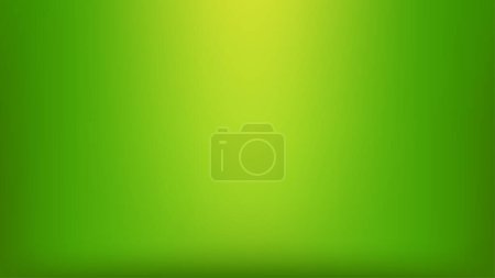 Illustration for Natural green gradient abstract background. Simple and modern studio background. - Royalty Free Image