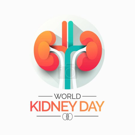 El Día Mundial del Riñón es una campaña mundial de concienciación sobre la salud centrada en la importancia de los riñones y la reducción de la frecuencia y el impacto de la enfermedad renal y sus problemas de salud asociados en todo el mundo..