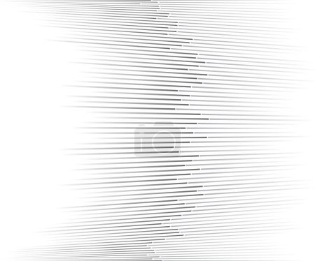 Ilustración de Fondo abstracto, plantilla vectorial para sus ideas, textura de líneas monocromáticas, patrón de rayas - Imagen libre de derechos