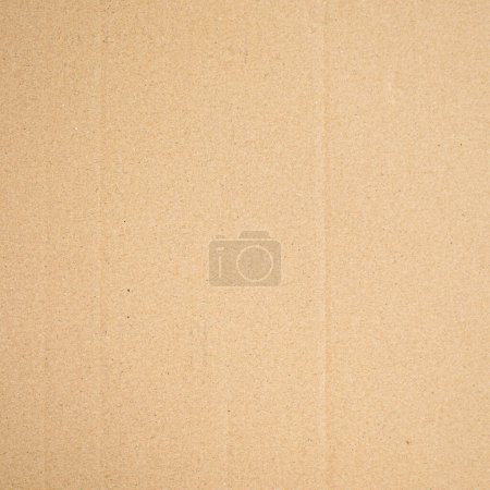 Photo for Brown cardboard texture background - Royalty Free Image