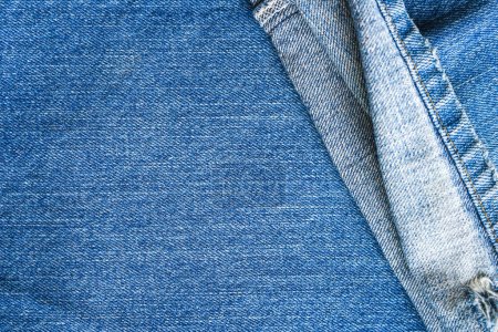 Photo for Blue jeans texture background - Royalty Free Image