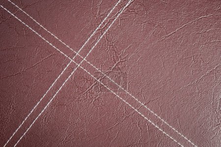 Photo for Close up image of a red leather - Royalty Free Image