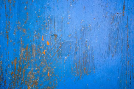 Photo for Metal texture with scratches and cracks - Royalty Free Image