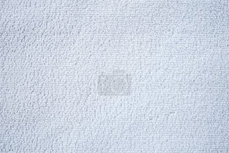Photo for White terry fabric texture background - Royalty Free Image