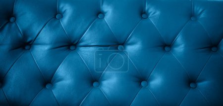 Foto de Lujo sofá de cuero marrón textura fondo - Imagen libre de derechos