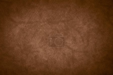 Photo for Brown leather texture. background with space for text - Royalty Free Image