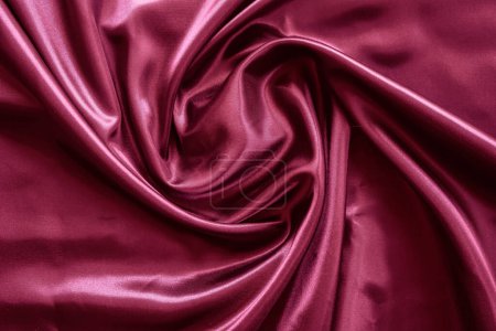 Photo for Smooth elegant silk fabric texture can be used as background - Royalty Free Image