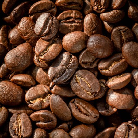 Photo for Coffee beans close up - Royalty Free Image