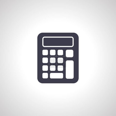 Ilustración de Icono de la calculadora. icono de calculadora simple - Imagen libre de derechos
