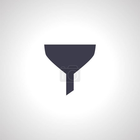 Illustration for Filter icon. filter icon. filter icon. filter icon. - Royalty Free Image