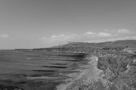 Photo for Landscape photo of Kimmeridge bay in Dorset - Royalty Free Image