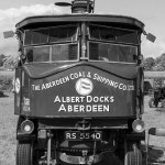 Drayton.Somerset.United Kingdom.August 18th 2023.A restored Super Sentinel steam wagon from 1924 is on show at a Yesterdays Farming event