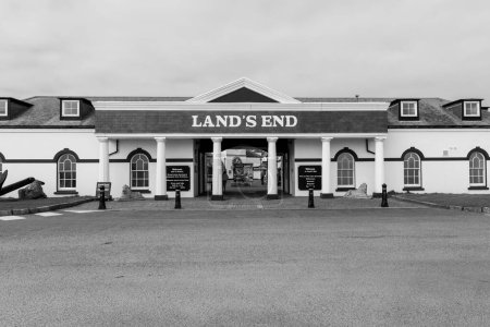Photo for Lands End.Cornwall.United Kingdom.April 7th 2024.Photo of the entrance to the tourist centre at Lands End in Cornwall - Royalty Free Image