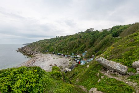 Landschaftsbild von Church Ope Cove in Portland in Dorset