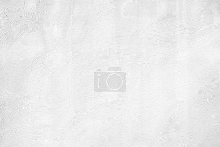 Photo for White Stained Concrete Wall Texture for Background. - Royalty Free Image